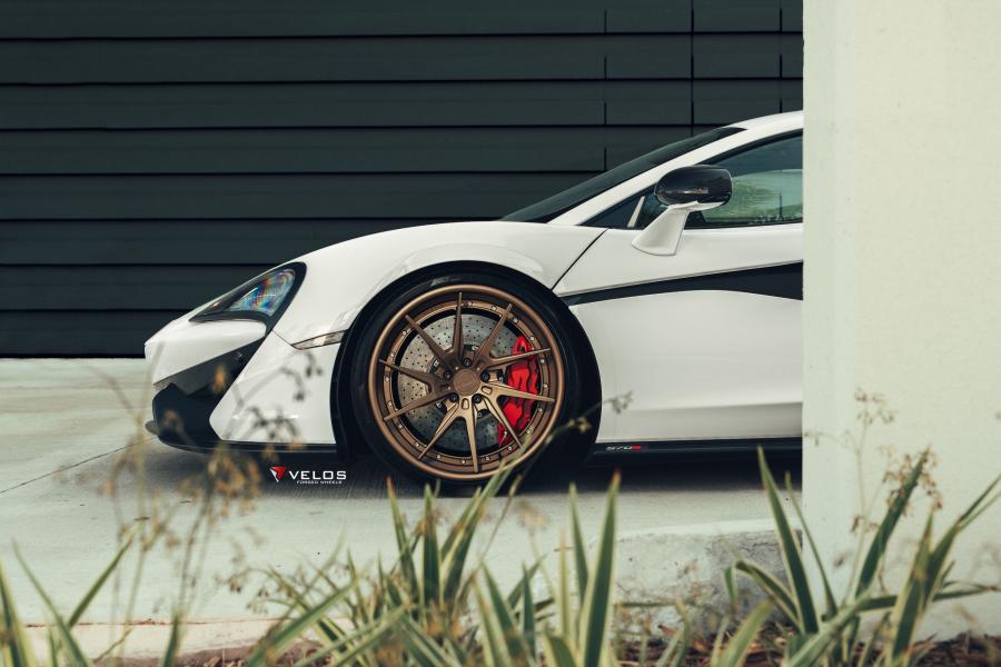 Детали экстерьера McLaren 570S on Velos Wheels (VLS01) 2019 года  (фото 6 из 13)